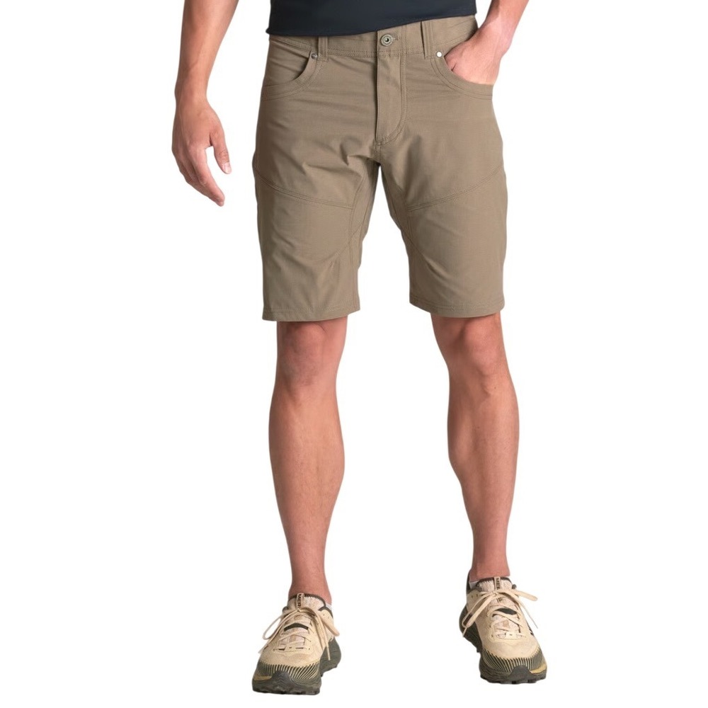 KUHL Silencr Kargo Short Storm Khaki Cargo Lightweight Ripstop Stretch 34